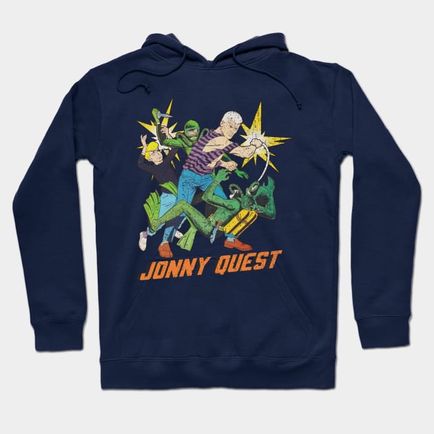 Jonny Quest retro Hoodie by RetroPandora